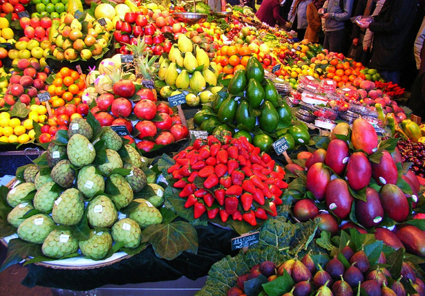 Barcellona - Frutta alla Boqueria